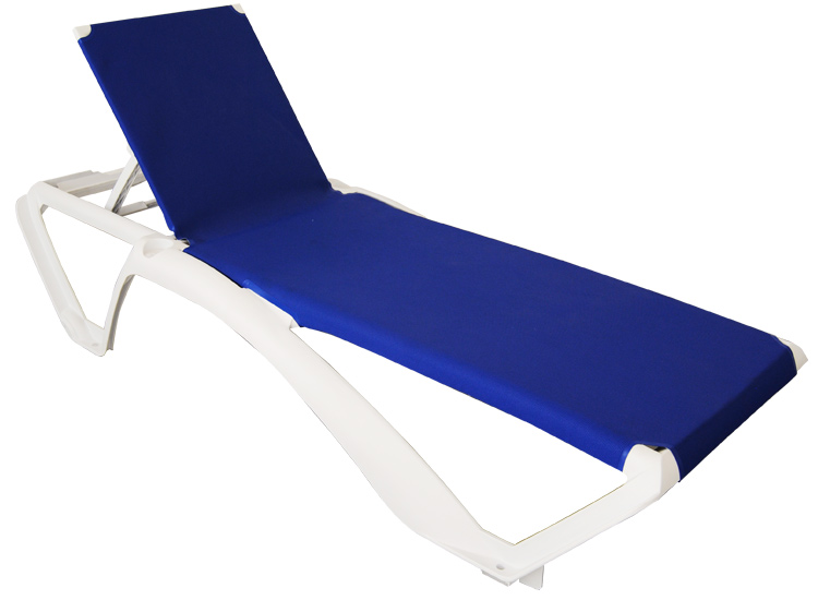 Sun lounger MARINA Blue